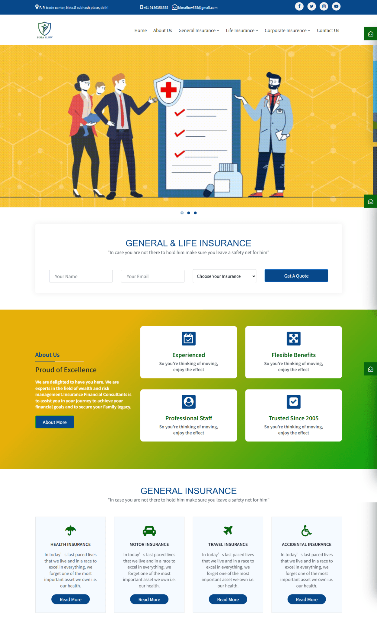 Business Insurance & Risk Management Platform
