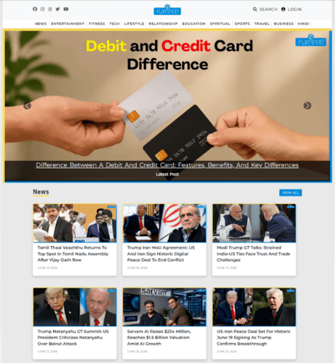 News & Media Website